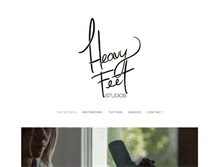 Tablet Screenshot of heavyfeetstudios.com